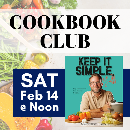 Cookbook club newsflash