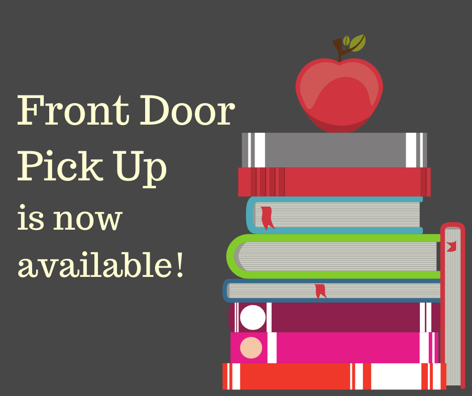 Words front door pick up is now available
