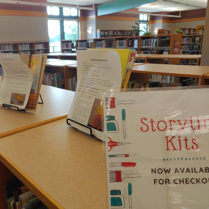 Storytime kits now available for checkout!